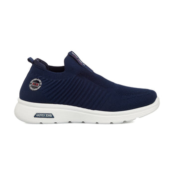 Sneakers slip-on blu da uomo Nautica Jeans Sam, Sneakers Uomo, SKU m114002367, Immagine 0